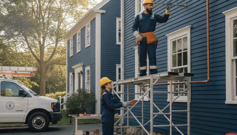 Professional Burlington, MA plumber providing plumbing repair service for local homes and businesses