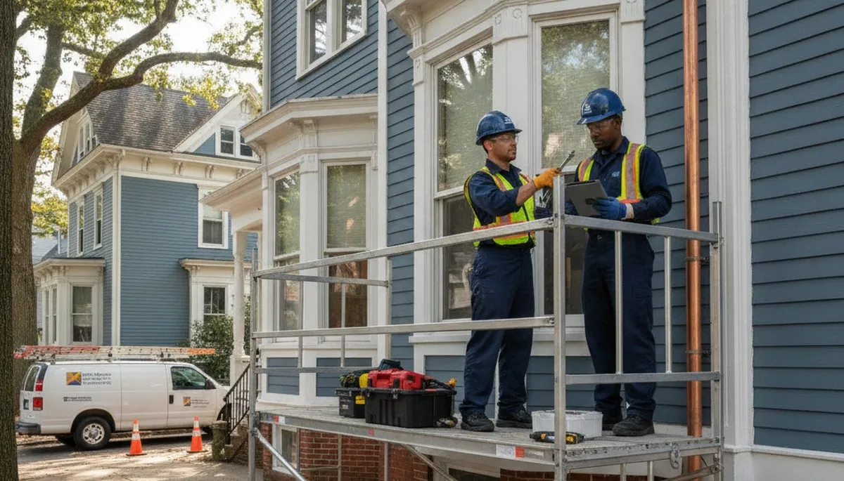 Burlington, MA plumber repairing a sink for plumbing repair service