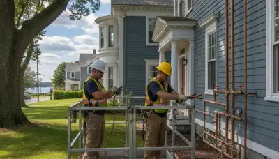 Burlington, MA plumber repairs residential plumbing issues for local homeowners