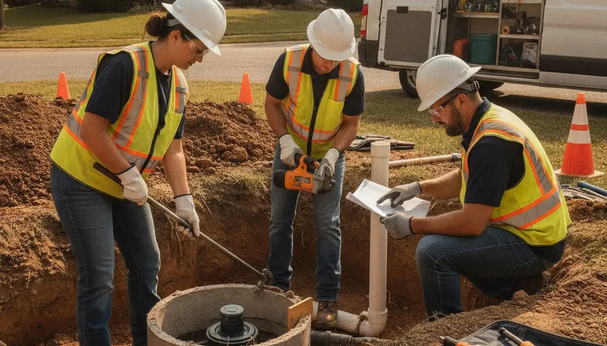 Septic repair service for Burlington, MA homes by On Call Plumbers