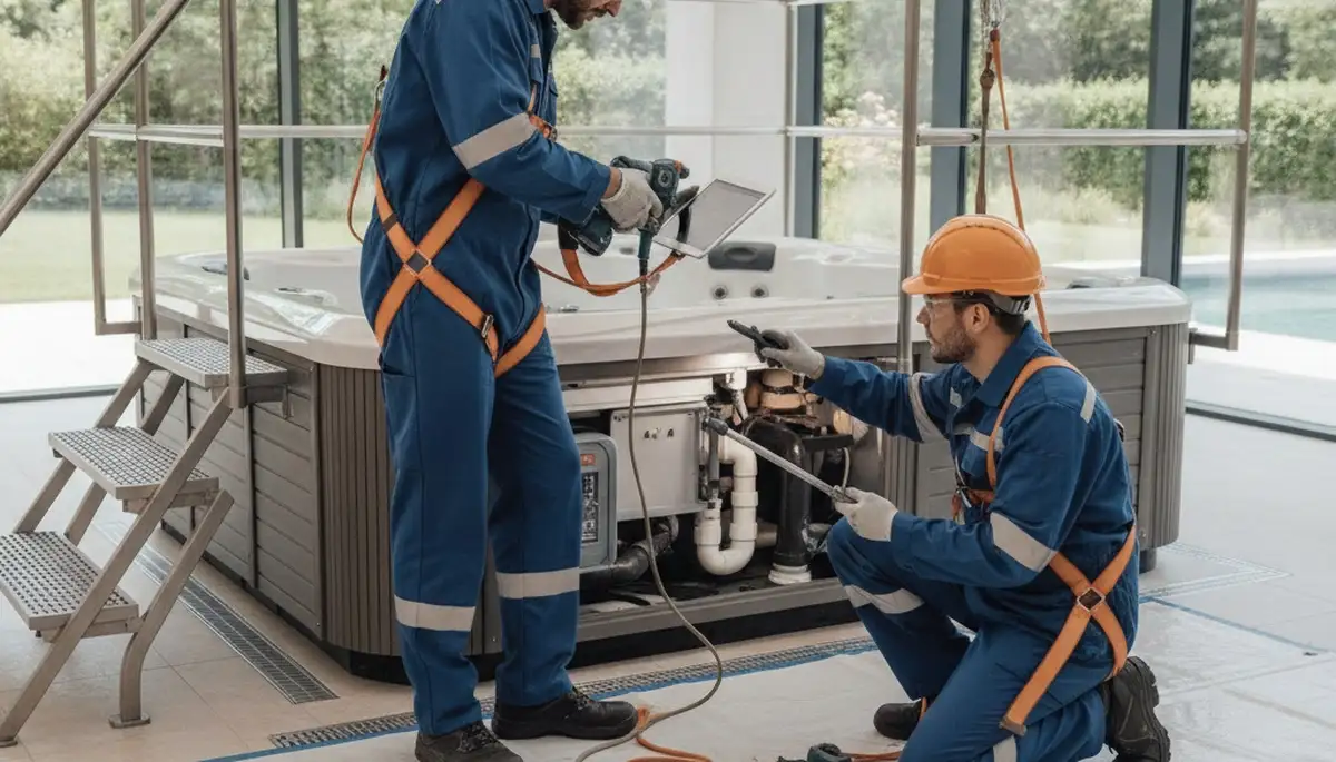 Spa repair service for Burlington, MA homes by On Call Plumbers